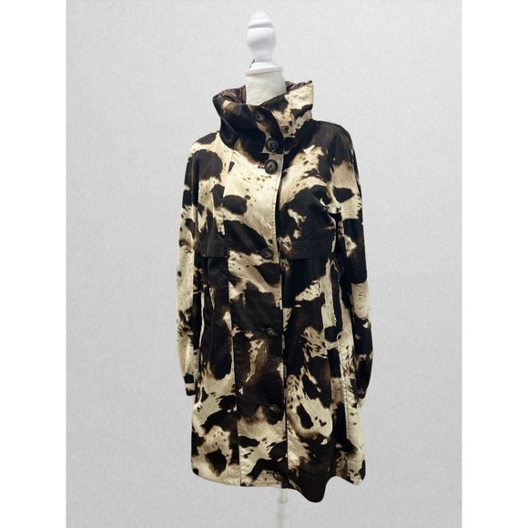 Etcetera Print Lightweight Trench Coat (NWT) - Picture 3 of 7